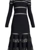 Tadashi Shoji Tadashi Shoji Pintuck Flare Midi Dress - 5