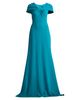 Tadashi Shoji Tadashi Shoji Rafner Twist Neck Gown - 6
