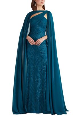 sachin and babi light blue dress 1990s Black Beaded Cocktail Dress – Style & Salvage main image 1