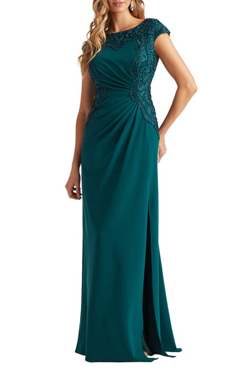Tadashi Shoji Tadashi Shoji Side Ribbon Gown