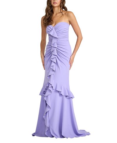 Tadashi Shoji Tadashi Shoji Spargo Cascading Ruffle Gown