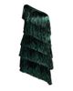 Tadashi Shoji Women's Asymmetric Fringed Minidress - 1