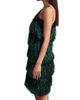 Tadashi Shoji Women's Asymmetric Fringed Minidress - 4