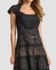 Tadashi Shoji Women's Boette Embroidered Cap-Sleeve Cocktail Dress - 4