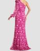 Tadashi Shoji Women's Bosson One-Shoulder Floral Chiffon Gown - 3