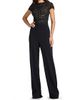 Tadashi Shoji Women's Corded Lace Short-Sleeve Jumpsuit - 2
