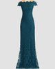 Tadashi Shoji Women's Embellished Lace Illusion-Neck Gown - 1
