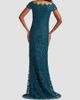 Tadashi Shoji Women's Embellished Lace Illusion-Neck Gown - 3