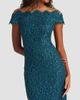 Tadashi Shoji Women's Embellished Lace Illusion-Neck Gown - 4