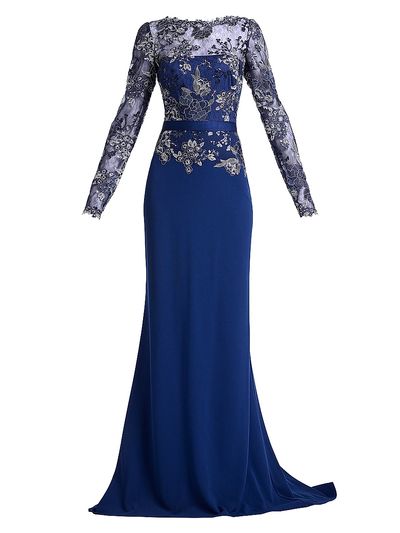 bardot navy lace dress Bardot Remy Lace Mini Dress in Blue – TrenLend main image 0