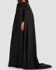 Tadashi Shoji Women's Massaro Embroidered Cape Gown - 5