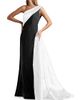 Tadashi Shoji Women's One-Shoulder Crepe Taffeta Gown - 3