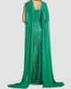 Tadashi Shoji Women's Sequin-Embroidered Lace Cape Gown - 3