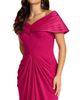 Tadashi Shoji Women's Taffeta & Crepe Off-The-Shoulder Gown - 5