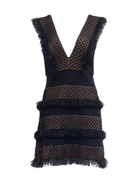 Tadashi Shoji Women's Tiered Ruffle Minidress