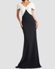 Tadashi Shoji Women's Twist-Front Short-Sleeve Gown - 2