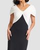 Tadashi Shoji Women's Twist-Front Short-Sleeve Gown - 4