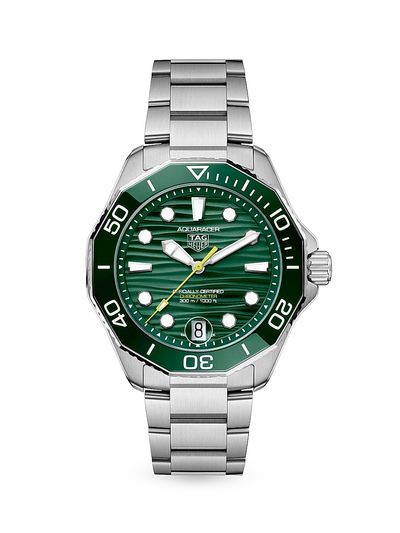 TAG Heuer Women's Aquaracer Professional 300 Stainless Steel Bracelet Watch/42MM