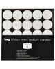 tag tag 50 White Tealight Candles 8 Hour Burn Time Everyday Use  - 1