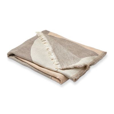 tag tag Alia Taupe Brown Soft Cozy Throw Blanket for Everyday Use 