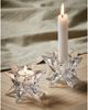 tag tag Ara Clear Glass Starburst Reversible Candle Holder Unit - 2