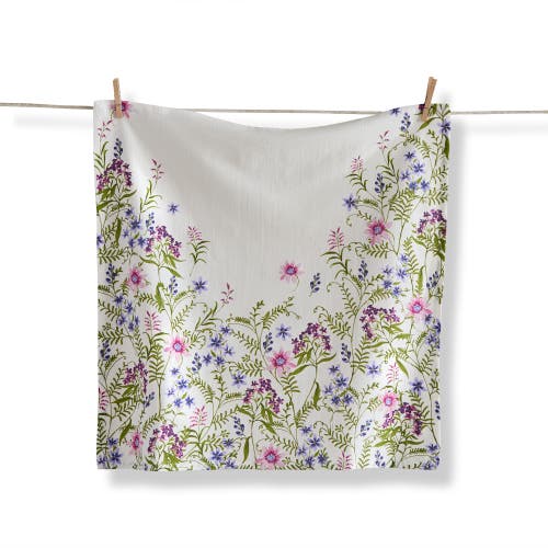 tag tag Artisona Blooming Floral Cotton Floursack Dishtowel Multi 27x27
