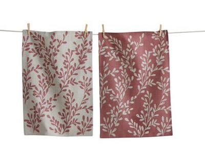 tag tag Canyon Print Leafy Vine Dt S/2 Purple Purple Cotton Everyday 