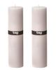 tag tag Chapel White Pillar Candle Unscented Long Burning Set of 2  - 1