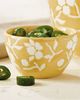 tag tag Cozy Cocoon Stoneware Dip Bowl Yellow 6 oz 3.5 x 3.46 x 2.21 - 2