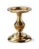 tag tag Gold Cast Aluminum Stella Small Pillar Candle Holder - 1