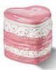 tag tag Heart Macaron Scented Candle Multi Ceramic 3.5x3.12x3.5 - 1