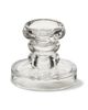 tag tag Olsen Tealight Pillar Holder Clear Glass Candle Holder  - 1