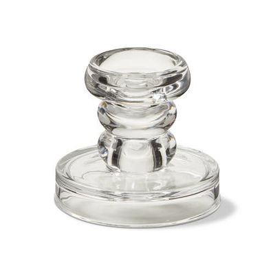 tag tag Olsen Tealight Pillar Holder Clear Glass Candle Holder 