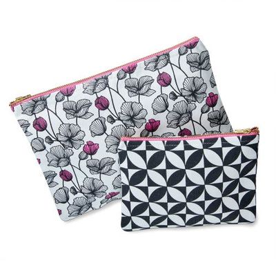 tag tag Own Your Magic Pouch S/2 Fuchsia Cotton Everyday