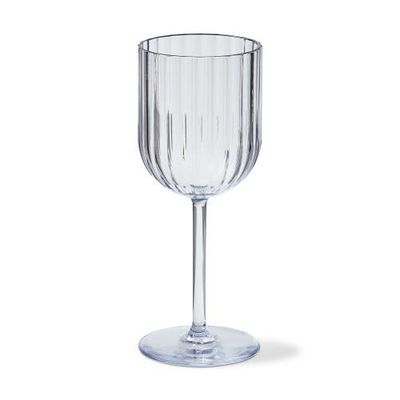 tag tag Riley Acrylic All Purpose Wine Glasses Clear Drinkware 