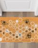 tag tag Welcome Home Honeycomb Bee Coir Door Mat Yellow - 2