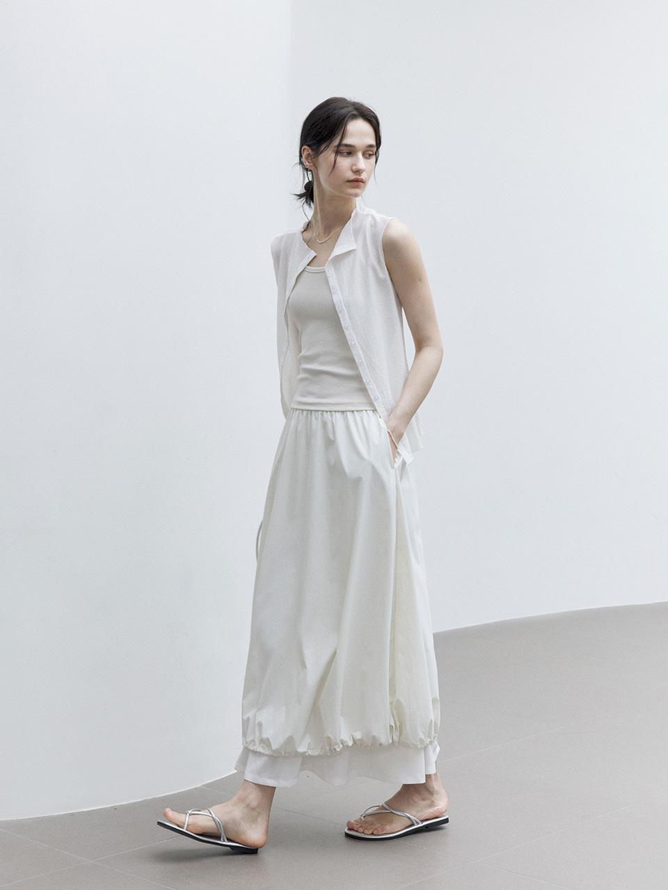 tageechita TG Layered Balloon Maxi Skirt