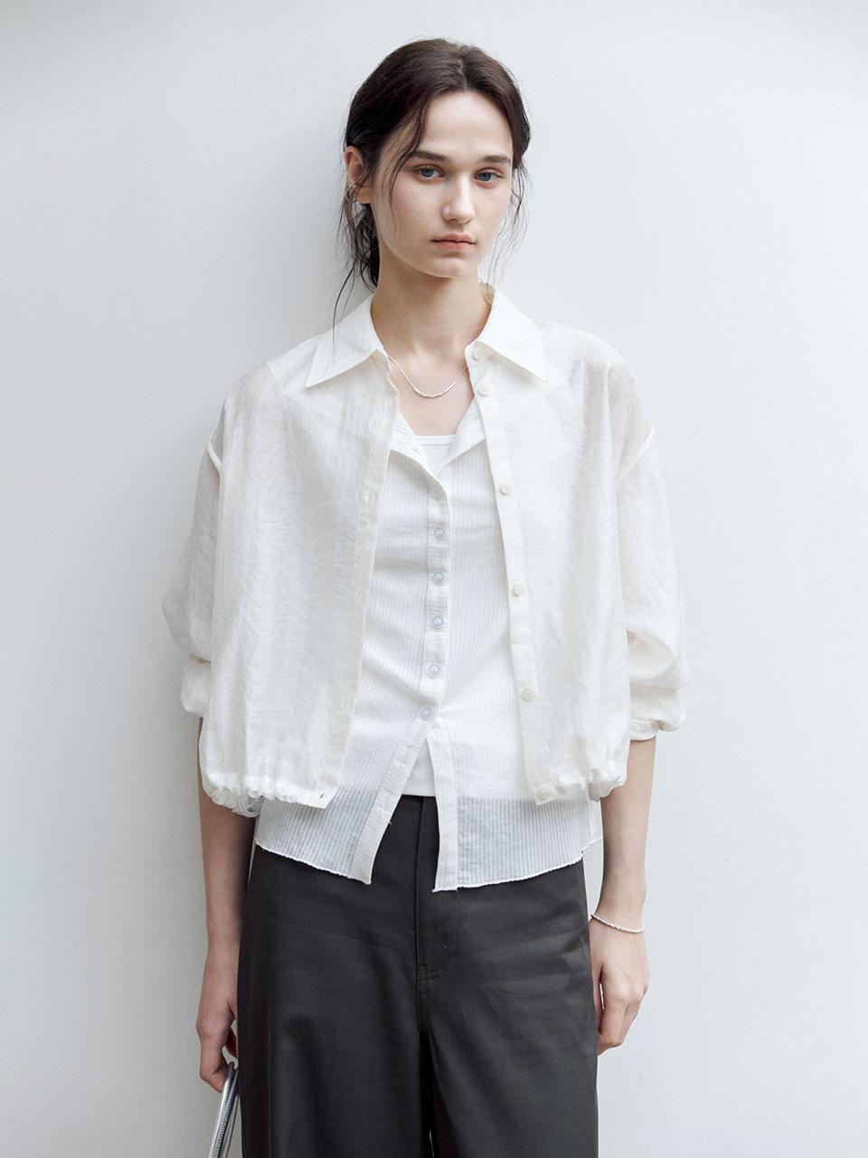 tageechita TG Transparent Long Sleeve Shirt