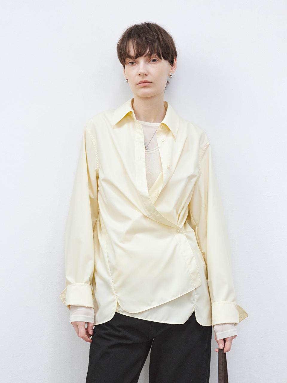 tageechita TG_Design two-way shirt_YELLOW