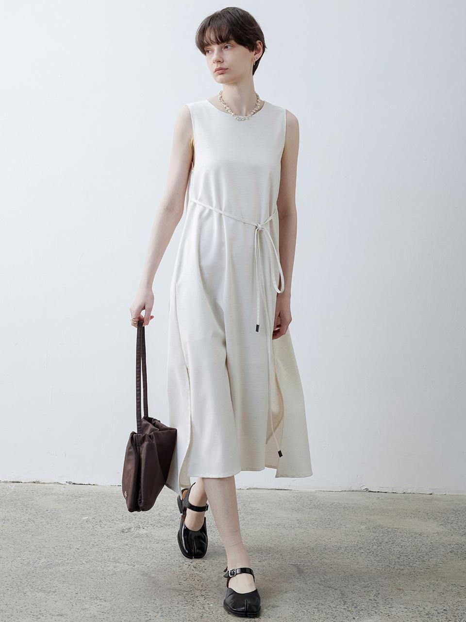 tageechita TG_Simple slide sleeveless dress