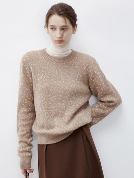 tageechita TG_Snowspot mohair wool-blend sweater