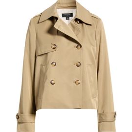Tahari ASL Tahari ASL Cropped Trench Coat