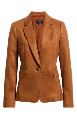 Tahari ASL Tahari ASL Faux Suede Blazer