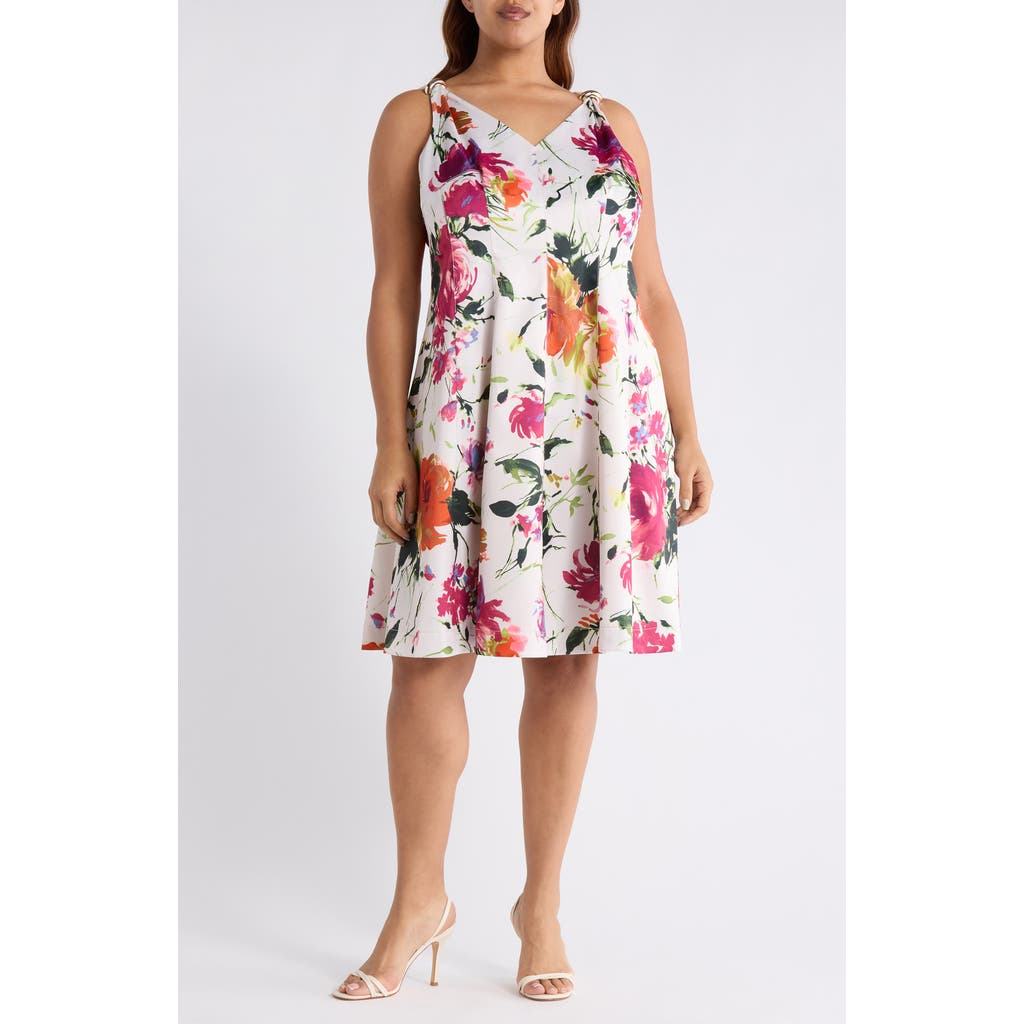 Tahari ASL Tahari ASL Floral Print Sundress