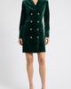 Tahari ASL Tahari ASL Long Sleeve Velvet Blazer Minidress - 1
