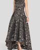 Tahari ASL Tahari ASL Metallic Floral Jacquard High Low Gown - 1