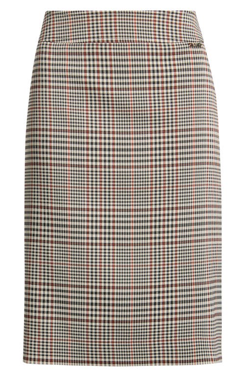 Tahari ASL Tahari ASL Plaid Pencil Skirt
