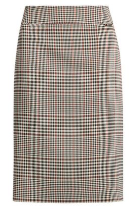Tahari ASL Tahari ASL Plaid Pencil Skirt