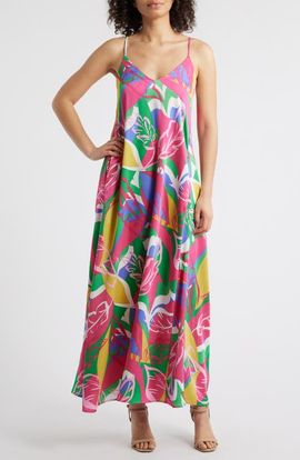 Tahari ASL Tahari ASL Printed Maxi Sundress