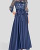 Tahari ASL Tahari ASL Sequin Long Sleeve Gown - 1